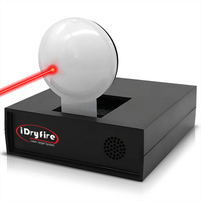 Reactive Knockdown Self-Resetting Laser Target for Dry Fire Laser Practice