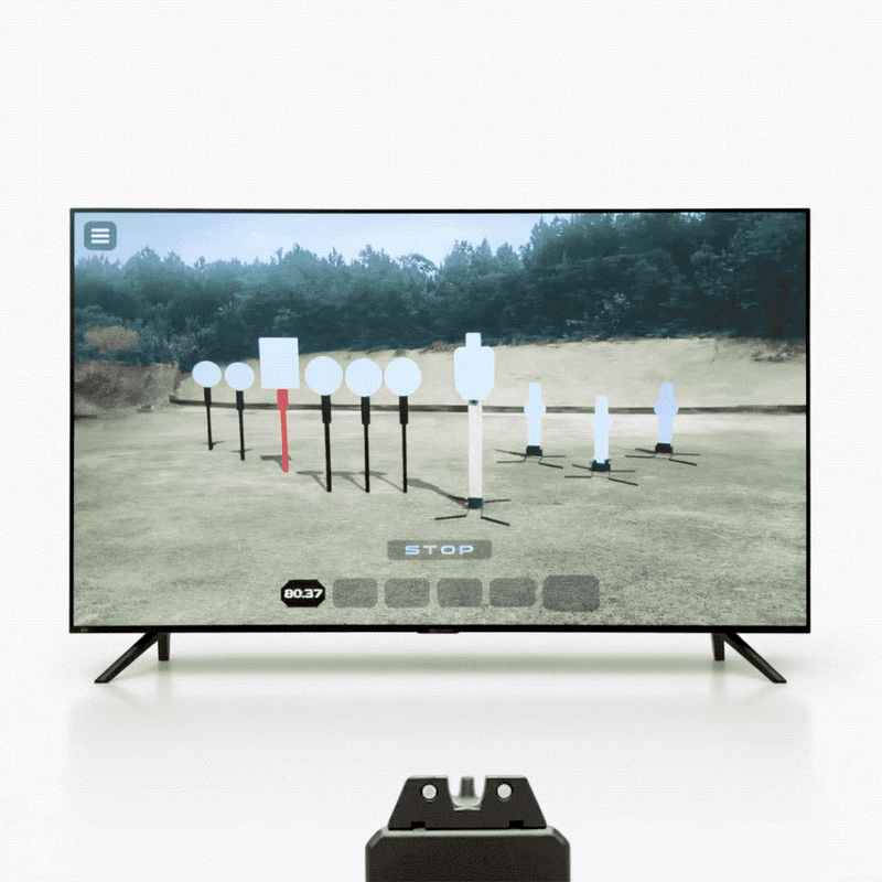iMarksmanTV™ Laserless Dry Fire Firearm Simulator for TV – iDryfire