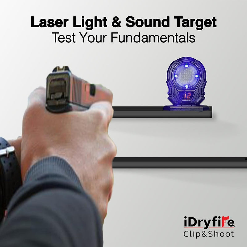 Reactive Laser Target for Dry Fire Practice (Round)