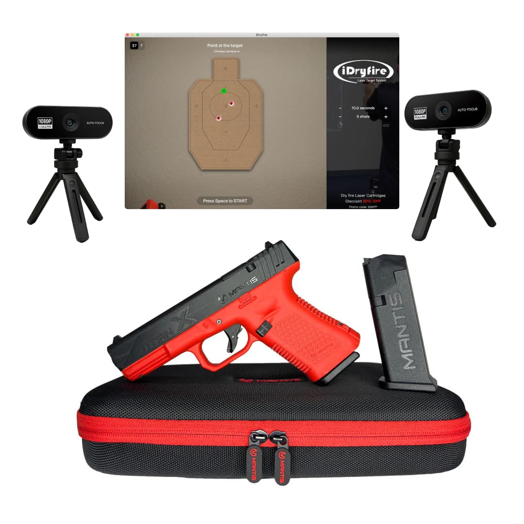 Laser Target Kit FREE iDryfire® Laser Target System + TITAN X DRY-FIRE Laser Training P