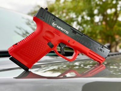 FREE 3x TARGETS with TITAN X DRY-FIRE Laser Training Pistol with Integrated Mantis X10